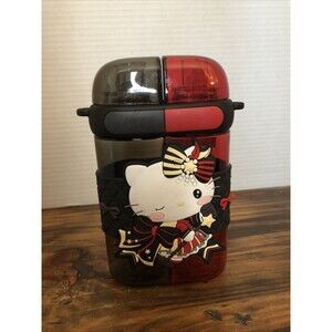 Hello Kitty Sanrio Double Drinking Water Bottle With Lid Children's Sports Cute